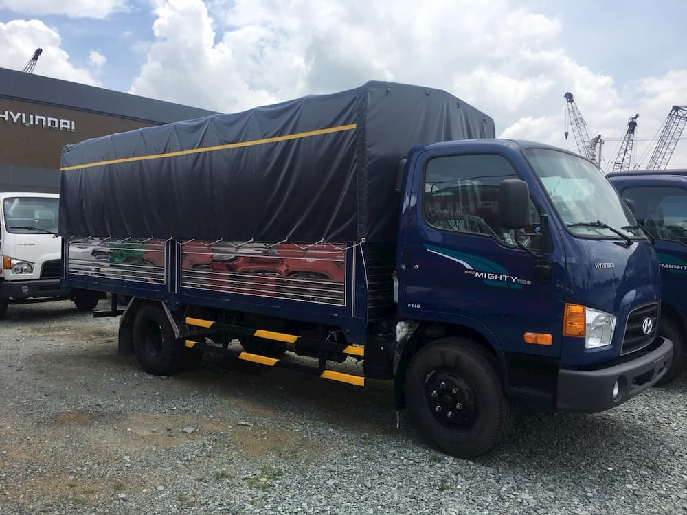Xe tải Hyundai Mighty 110S thùng mui bạt